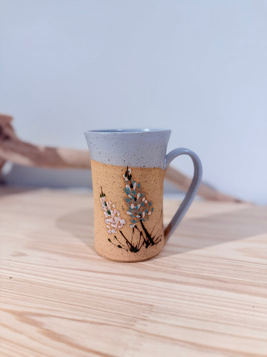 PEI Lupin mug/ Light blue/ Stoneware