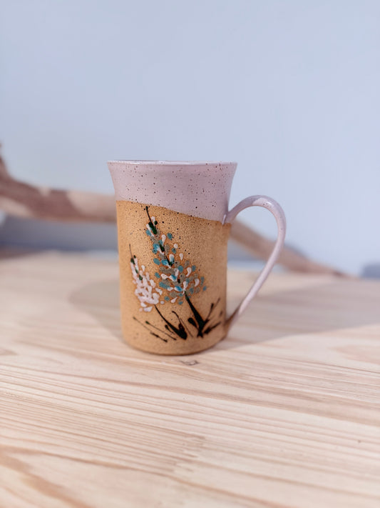 PEI Lupin mug/ Light pink/ Stoneware