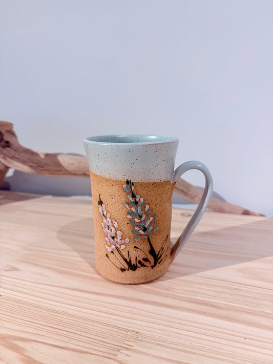 PEI Lupin mug/ Light green/ Stoneware