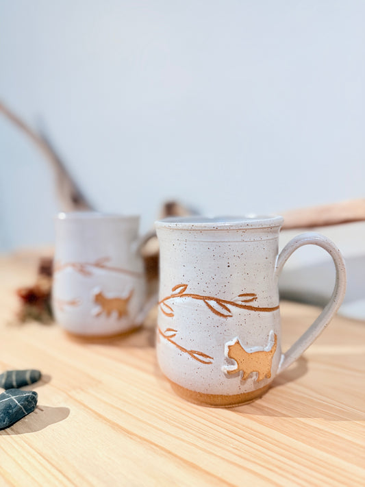 Garden Cat mug