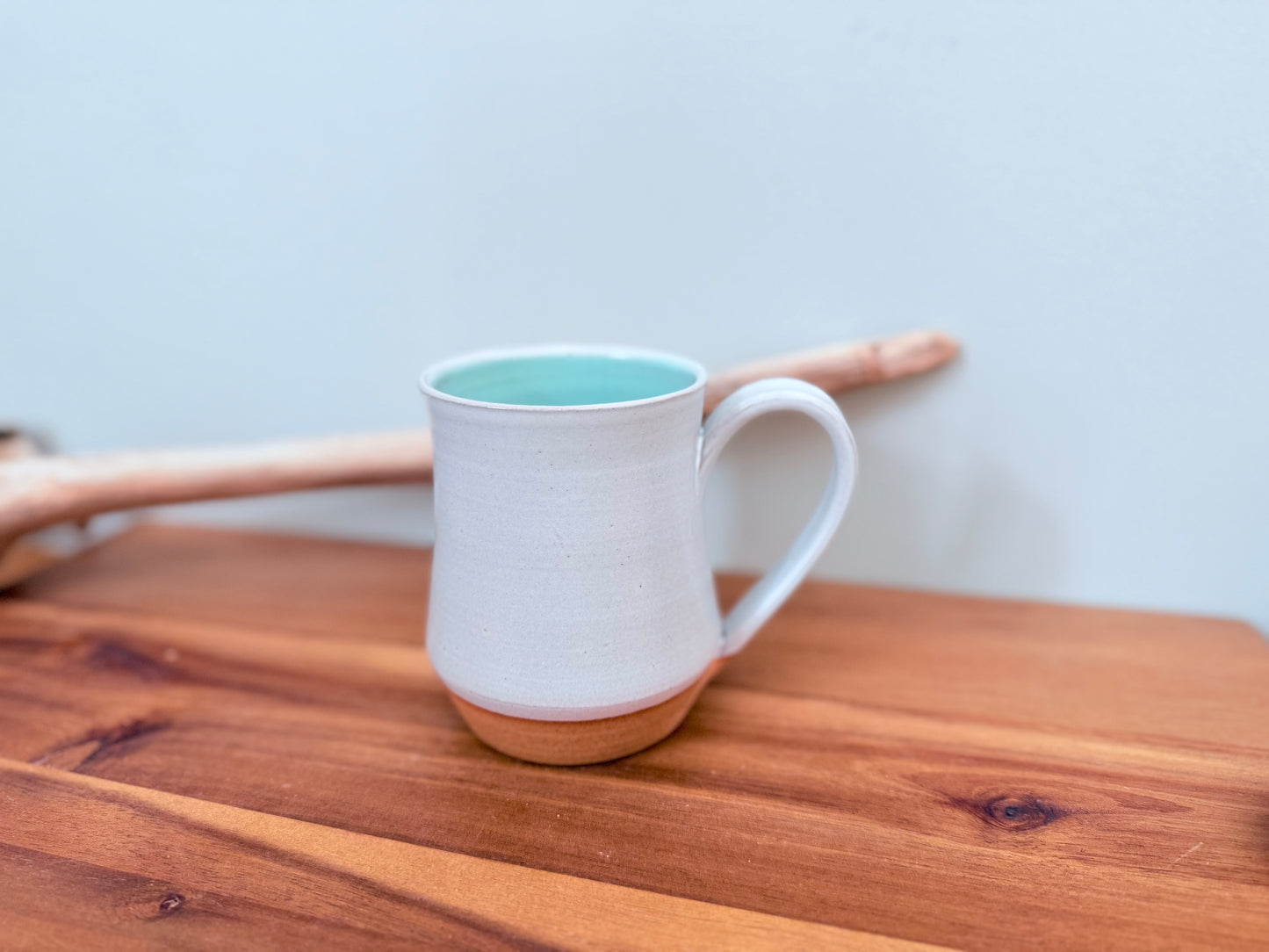 Arc Mug White/Aqua