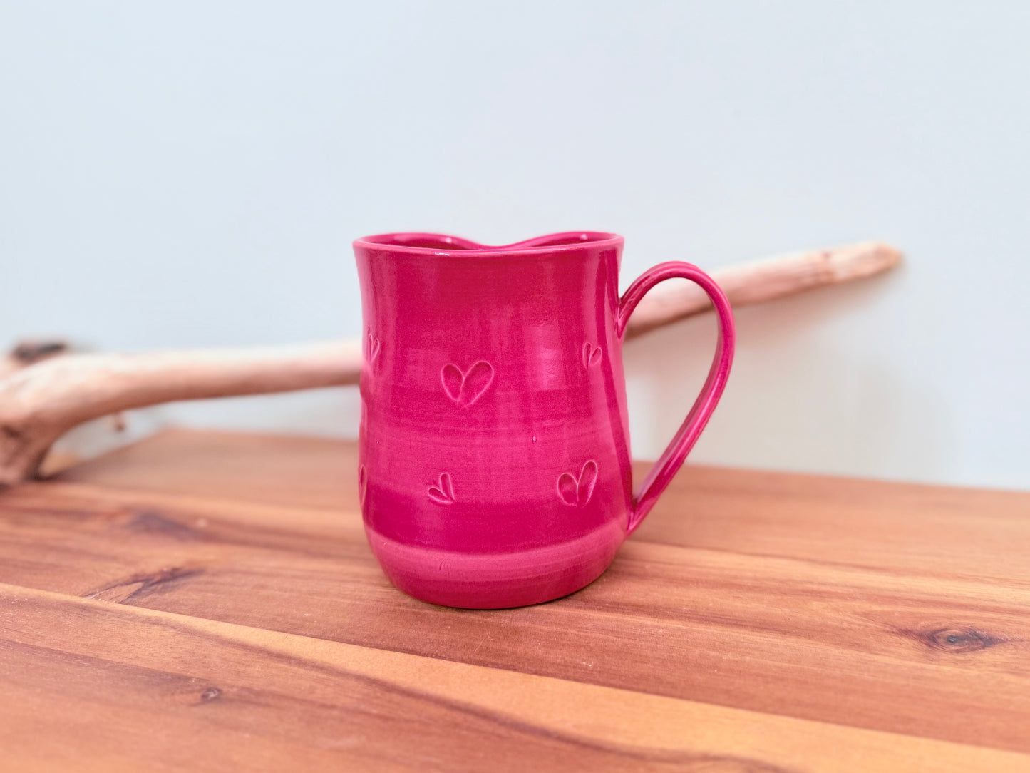 Heart Mug Red (Right-handed)