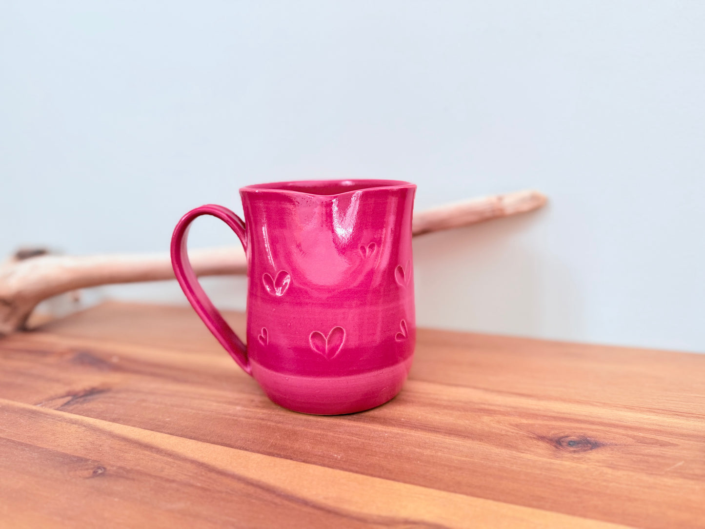 Heart Mug Red (Right-handed)