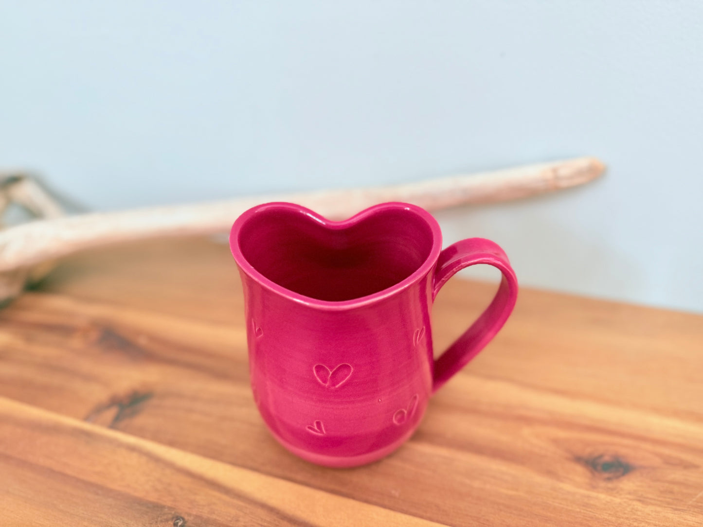 Heart Mug Red (Right-handed)